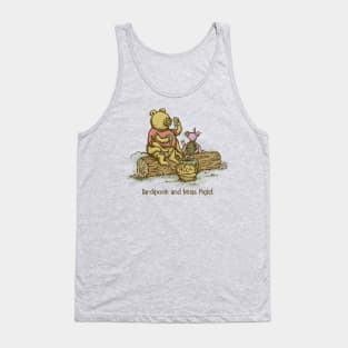 Water Bear and Moss Piglet Tank Top